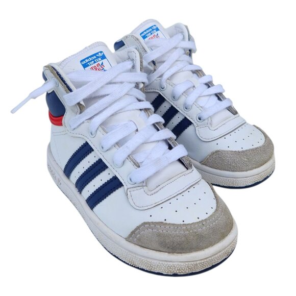 Adidas TD Top Ten High 40th Anniversary Edition D65161 Blue Red White Size 10K - Picture 1 of 11